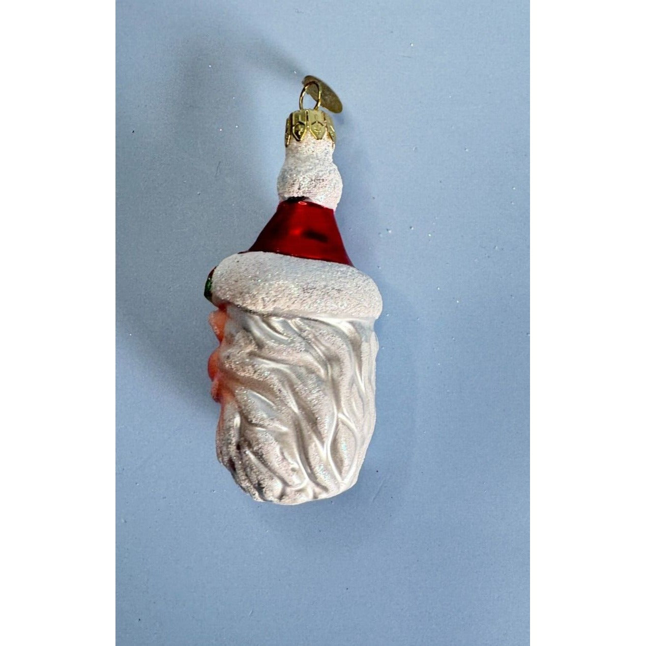 Christopher Radko Ceramics Santa Claus Head Ornament W/Box No Tag