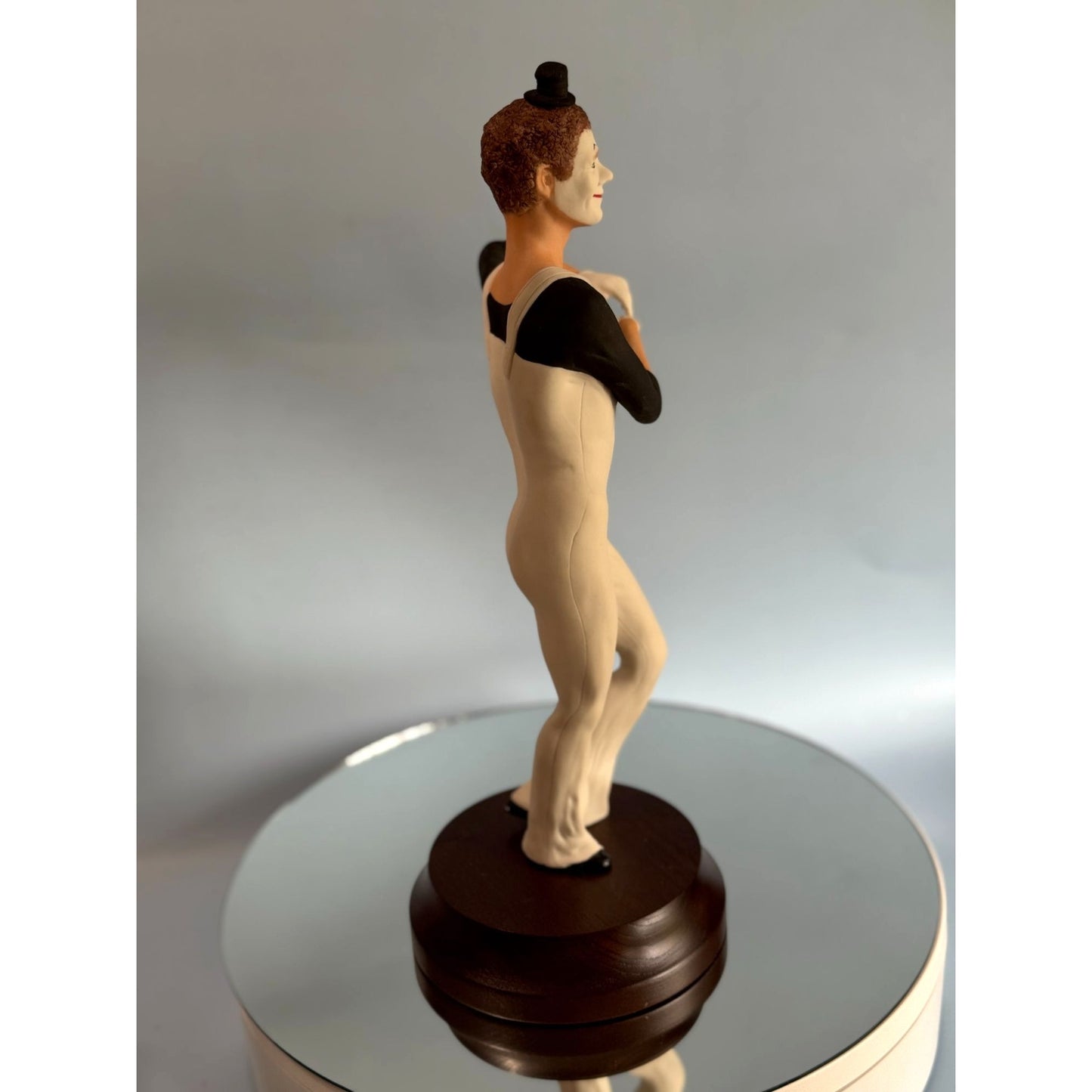Edward J Rohn Mime Figurine 1982 Signed Made in Italy Limited Edition 7/82 Rare