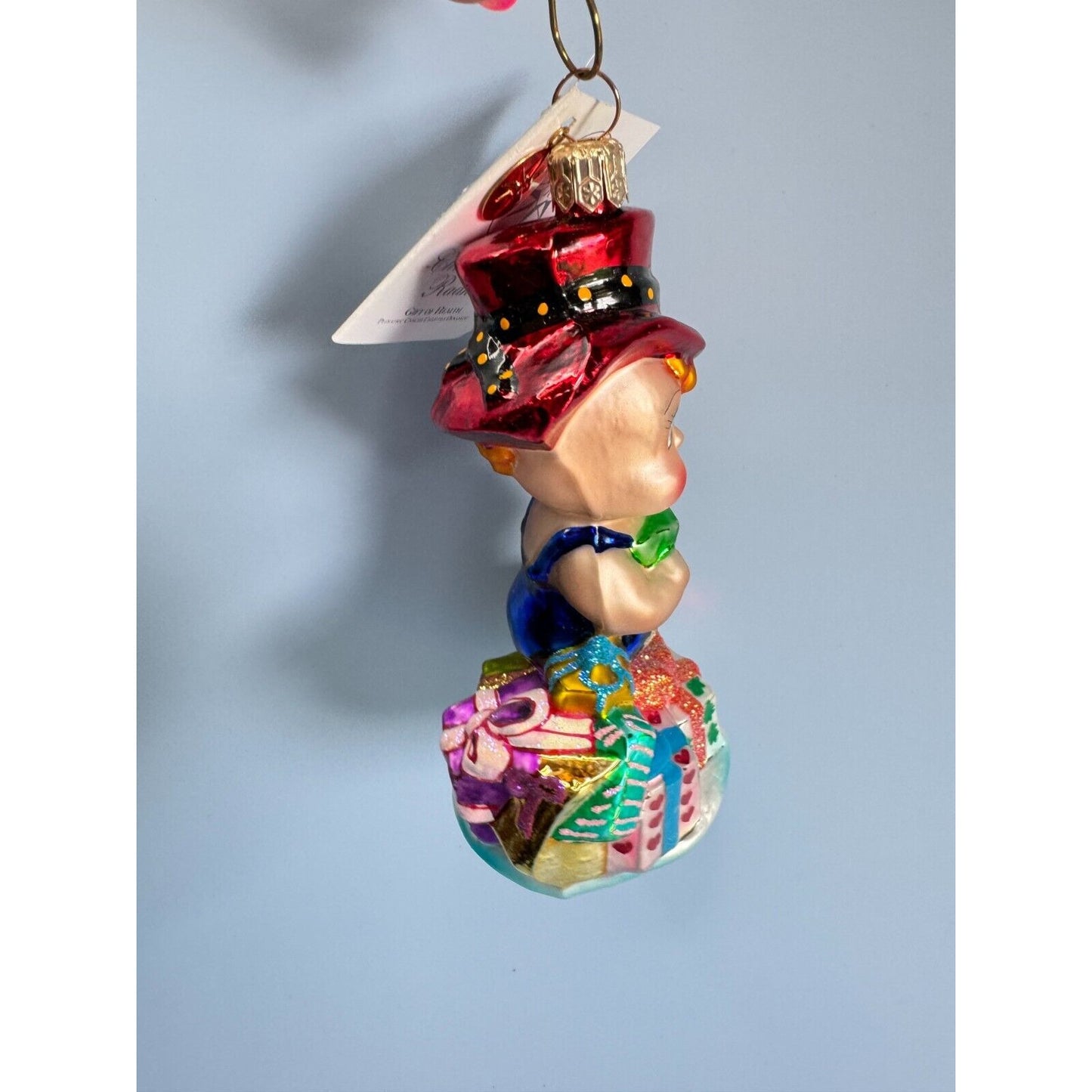 Christopher Radko Gift of Health Glass Ornament Pediatric Cancer 2000