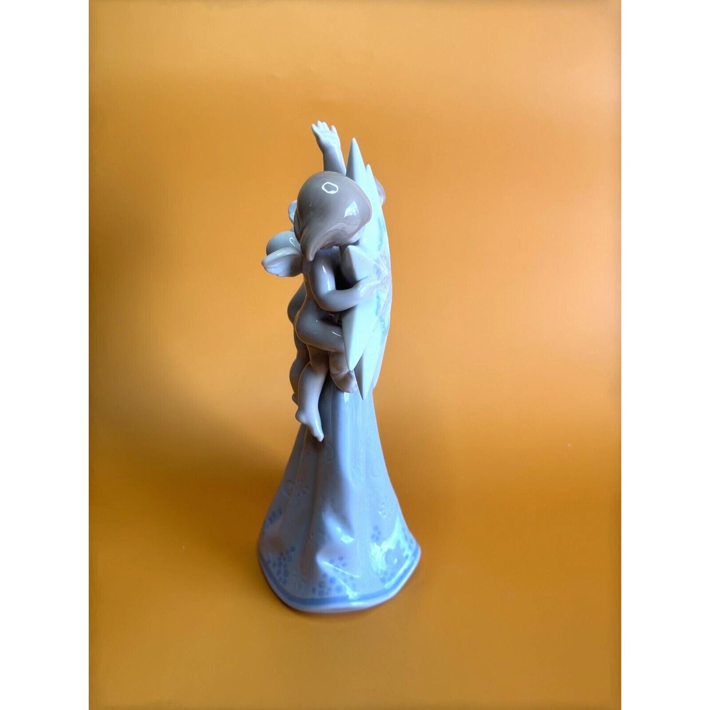 Lladro Celestial Christmas Child Angels Star Tree Topper with Box 06501 1990's