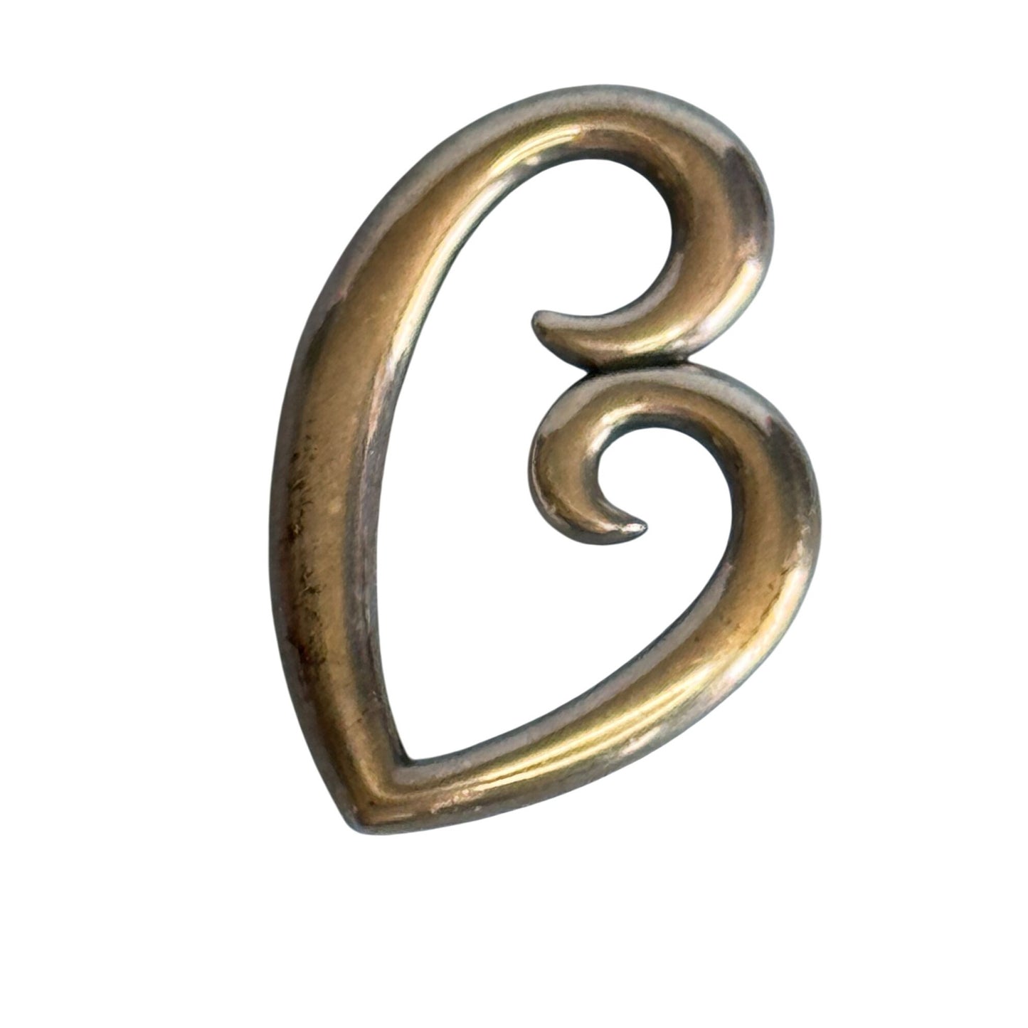 James Avery 925 Sterling Silver "Mothers Love" Heart Pendant 2" Elegant Jewelry Gift