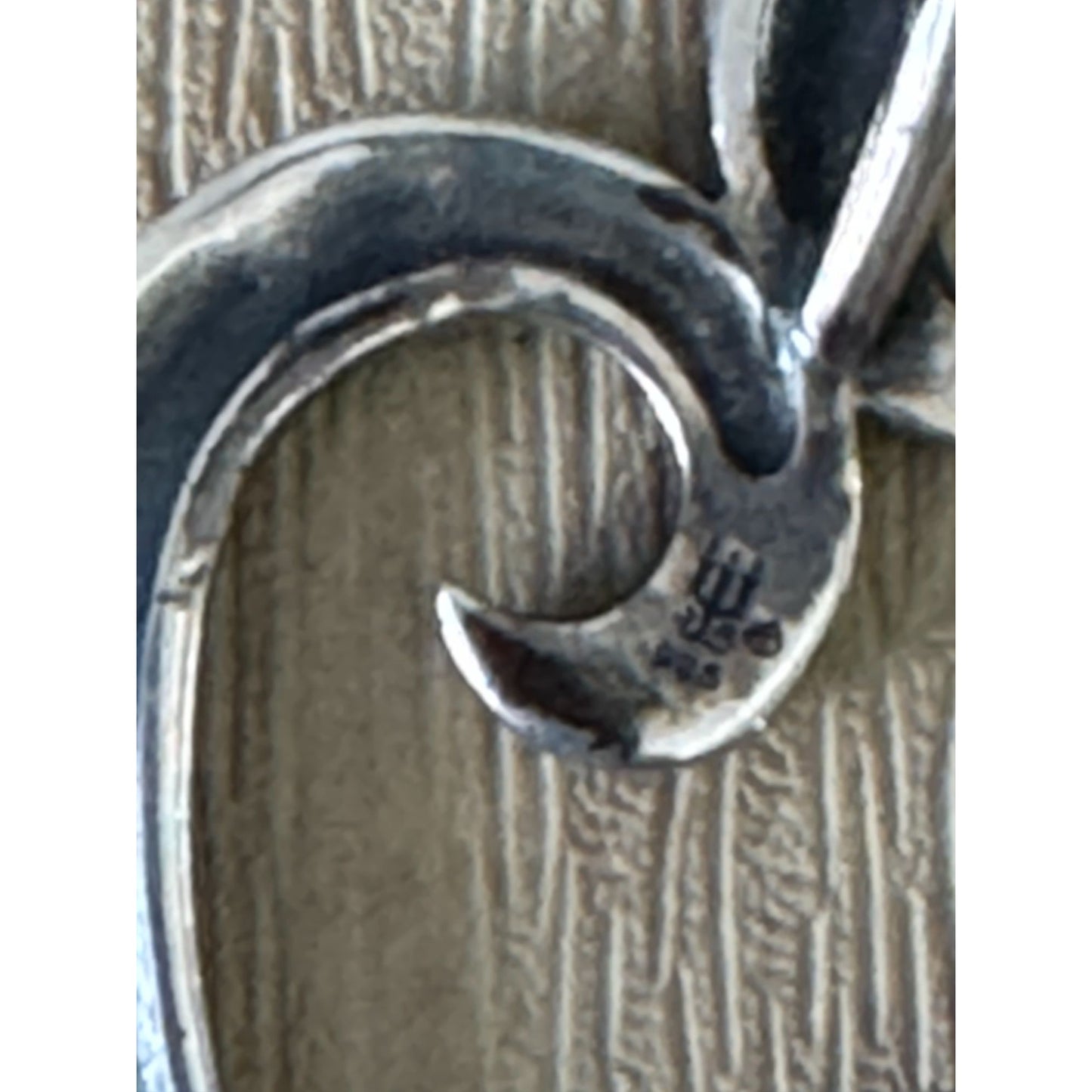 James Avery 925 Sterling Silver "Mothers Love" Heart Pendant 2" Elegant Jewelry Gift