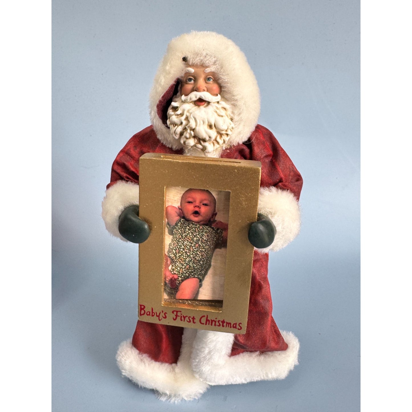2003 Clothique Possible Dreams Santa Babys First Christmas Ornament 7"