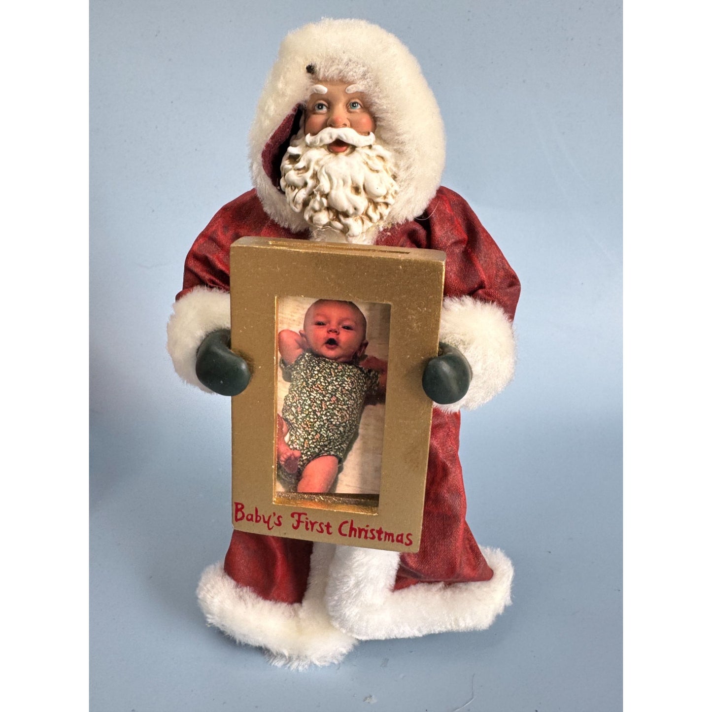2003 Clothique Possible Dreams Santa Babys First Christmas Ornament 7"