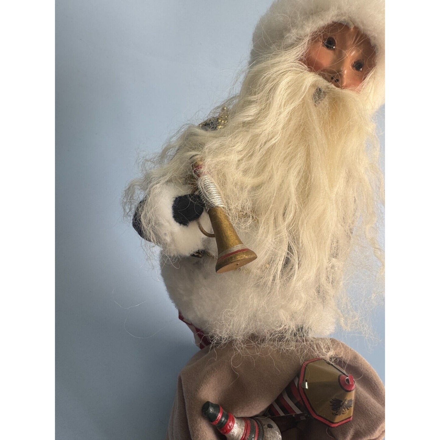 Byers Choice Patriotic Santa Claus With Bag Of Toys 2002 13" Collectible Christmas Figurine