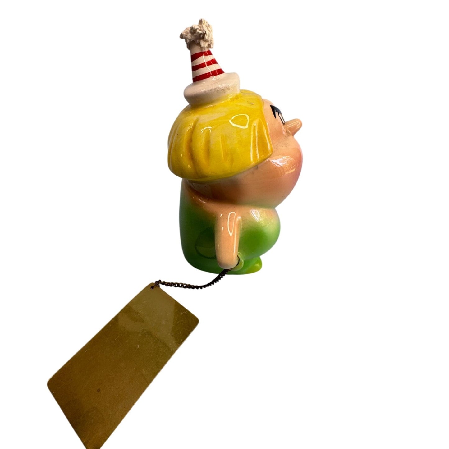 Kreiss Psycho Ceramics Figurine Christmas "Who Hid The Mistletoe?" Multicolor Ceramic