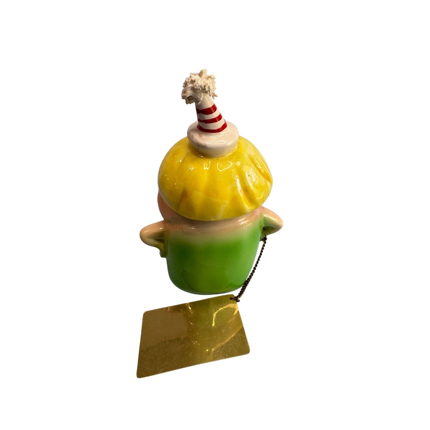Kreiss Psycho Ceramics Figurine Christmas "Who Hid The Mistletoe?" Multicolor Ceramic