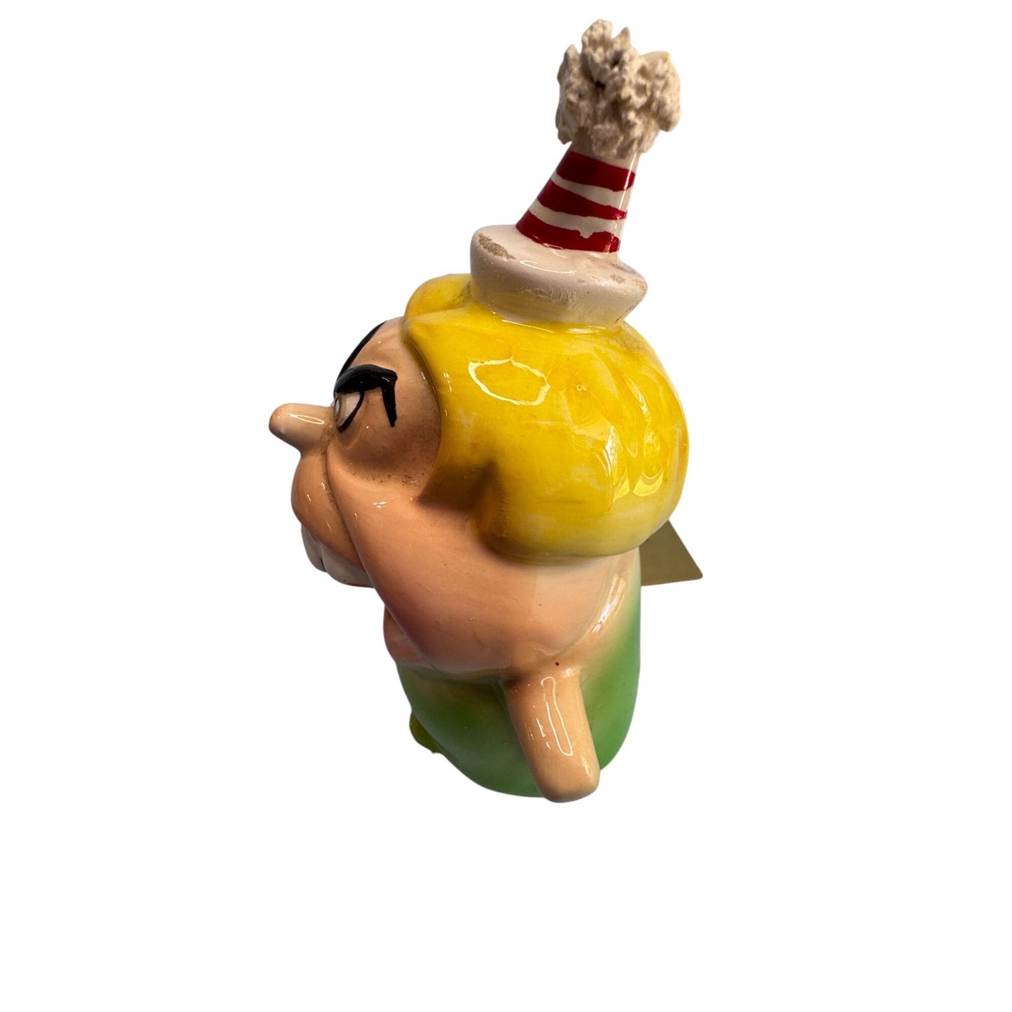 Kreiss Psycho Ceramics Figurine Christmas "Who Hid The Mistletoe?" Multicolor Ceramic