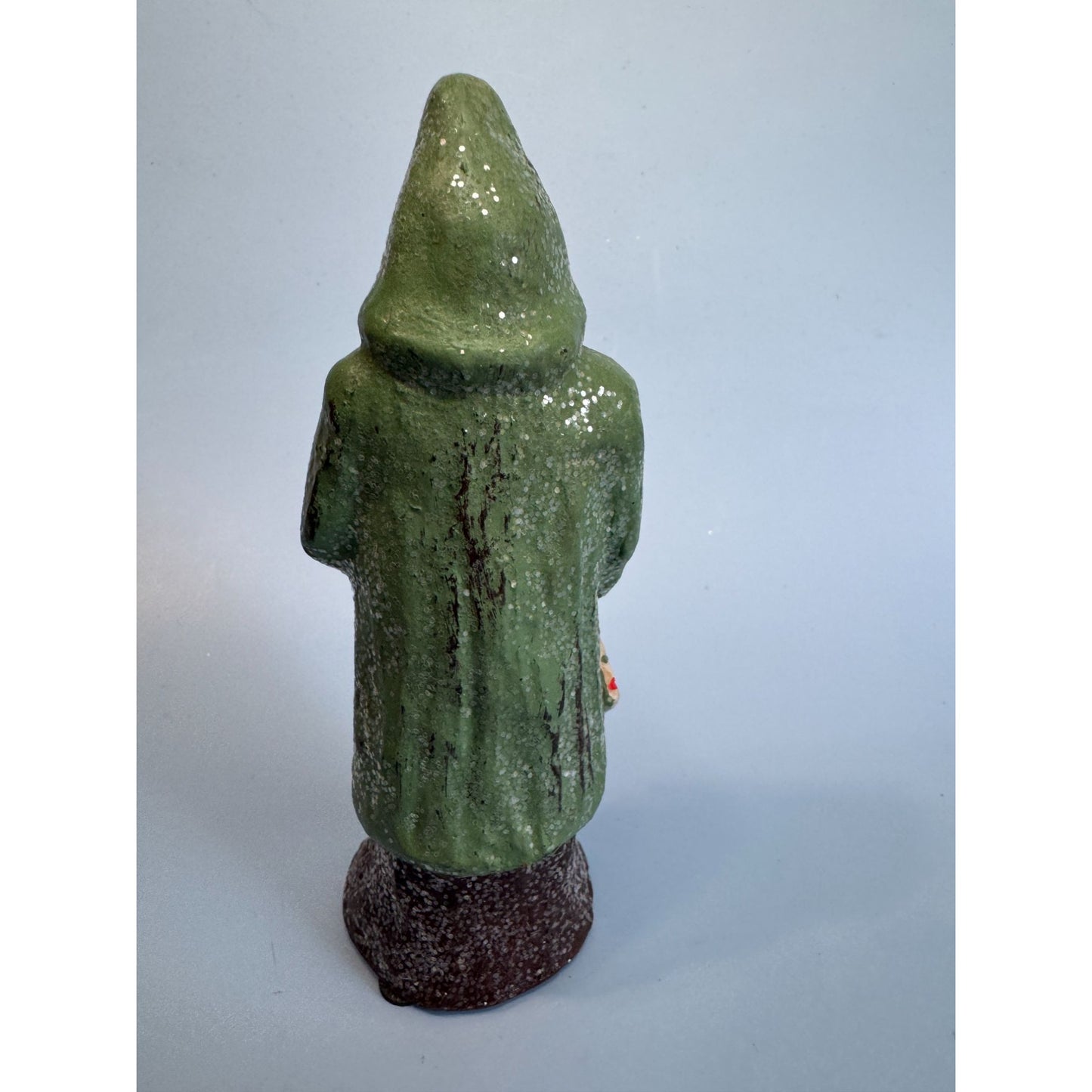 Vintage Hand-Painted Folk Art Santa Claus Figure 6 3/4"