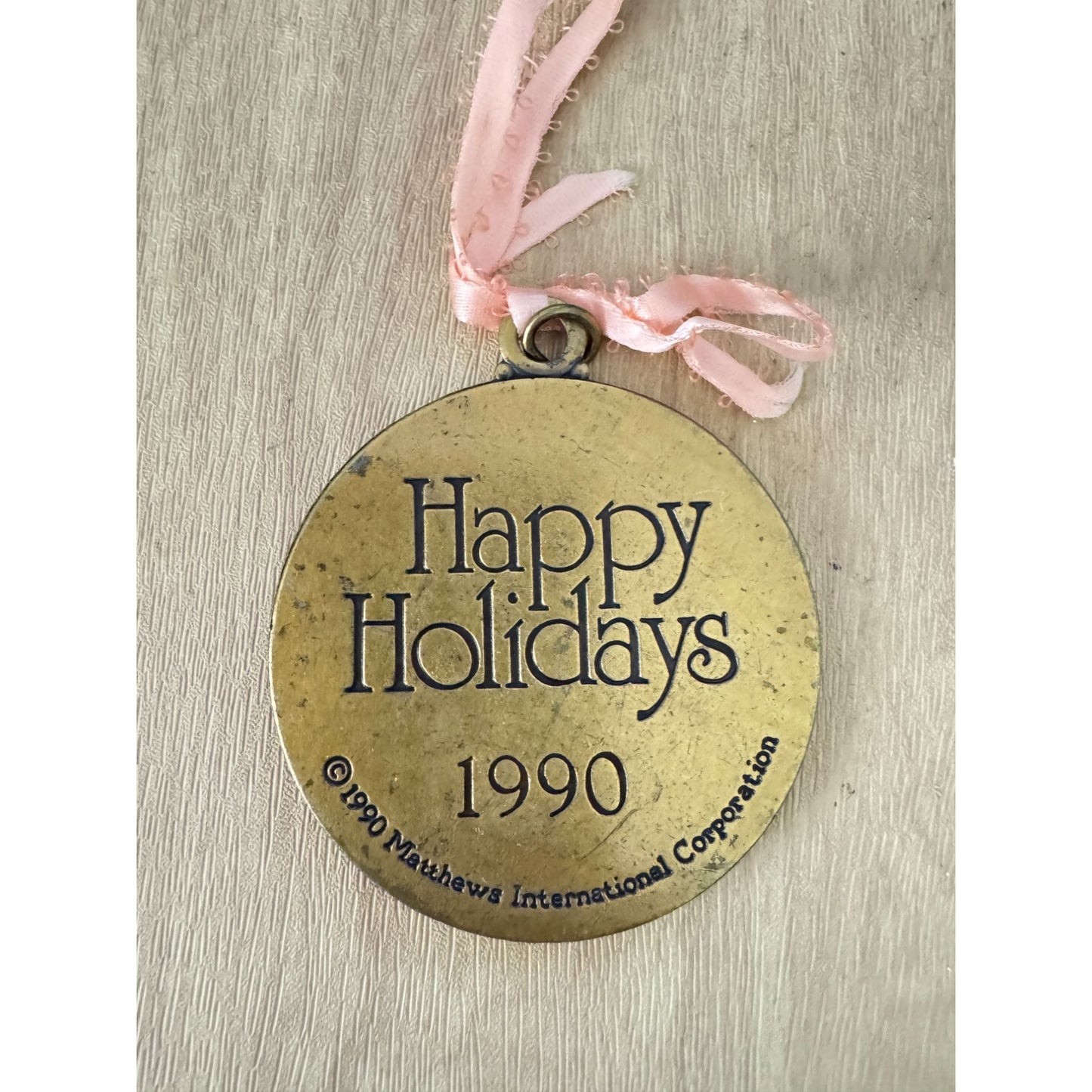 4 Twelve Days Of Christmas Bird Ornaments Matthews International 1987 - 1990