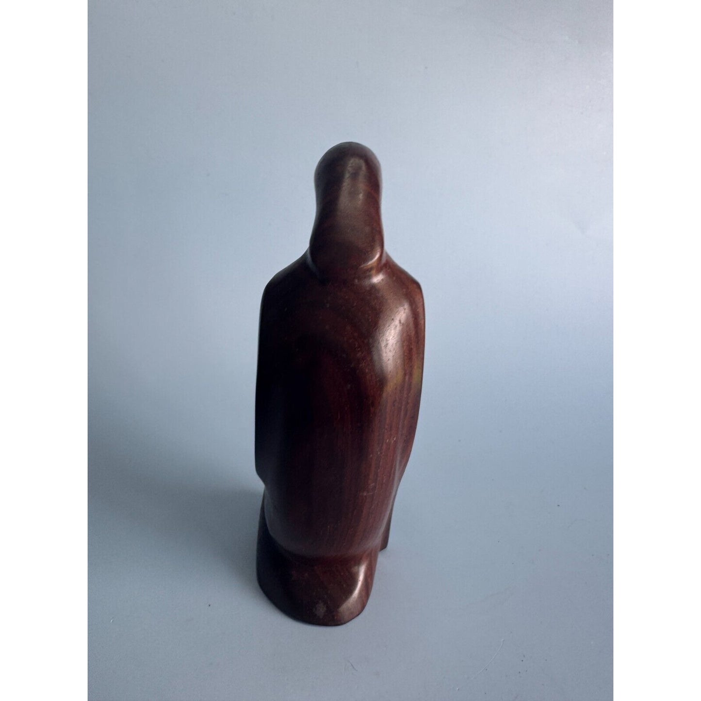 Vintage Hand-Carved Female African Tribal Wood Figurine 6 1/4" Tall