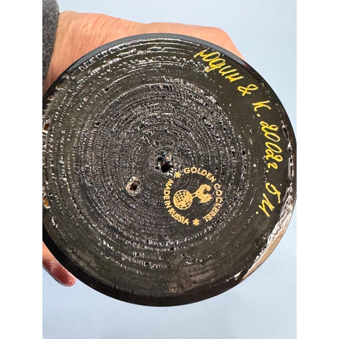 Rare Collector 2002 John Deere Golden Cockerel Russian Nesting Dolls Signed 5-Piece Set