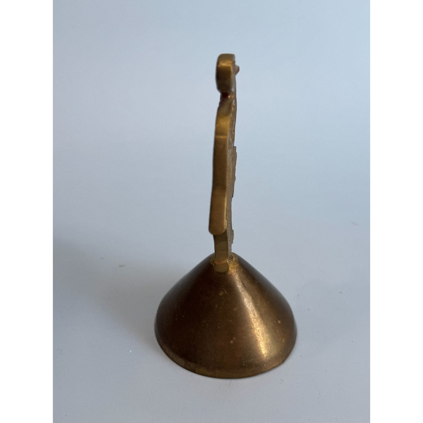 Vintage Brass Stork Bell Bells Of Sarna Made In India 4 1/4"