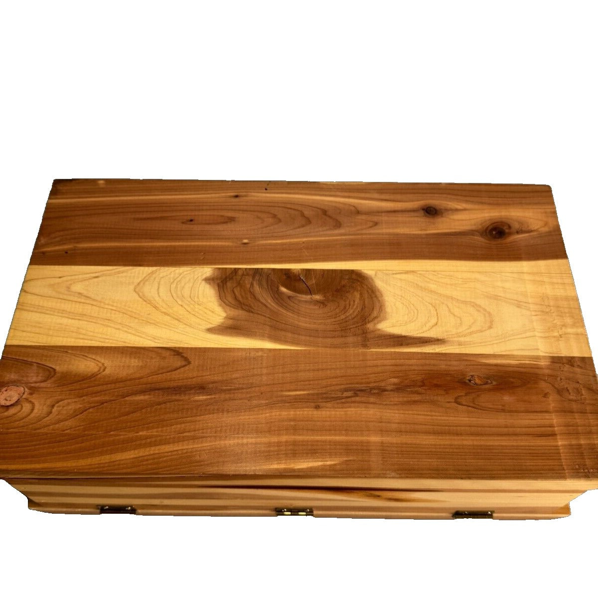 Nordstrom Cedar Wooden Jewelry & Trinket Storage Box With Dividers