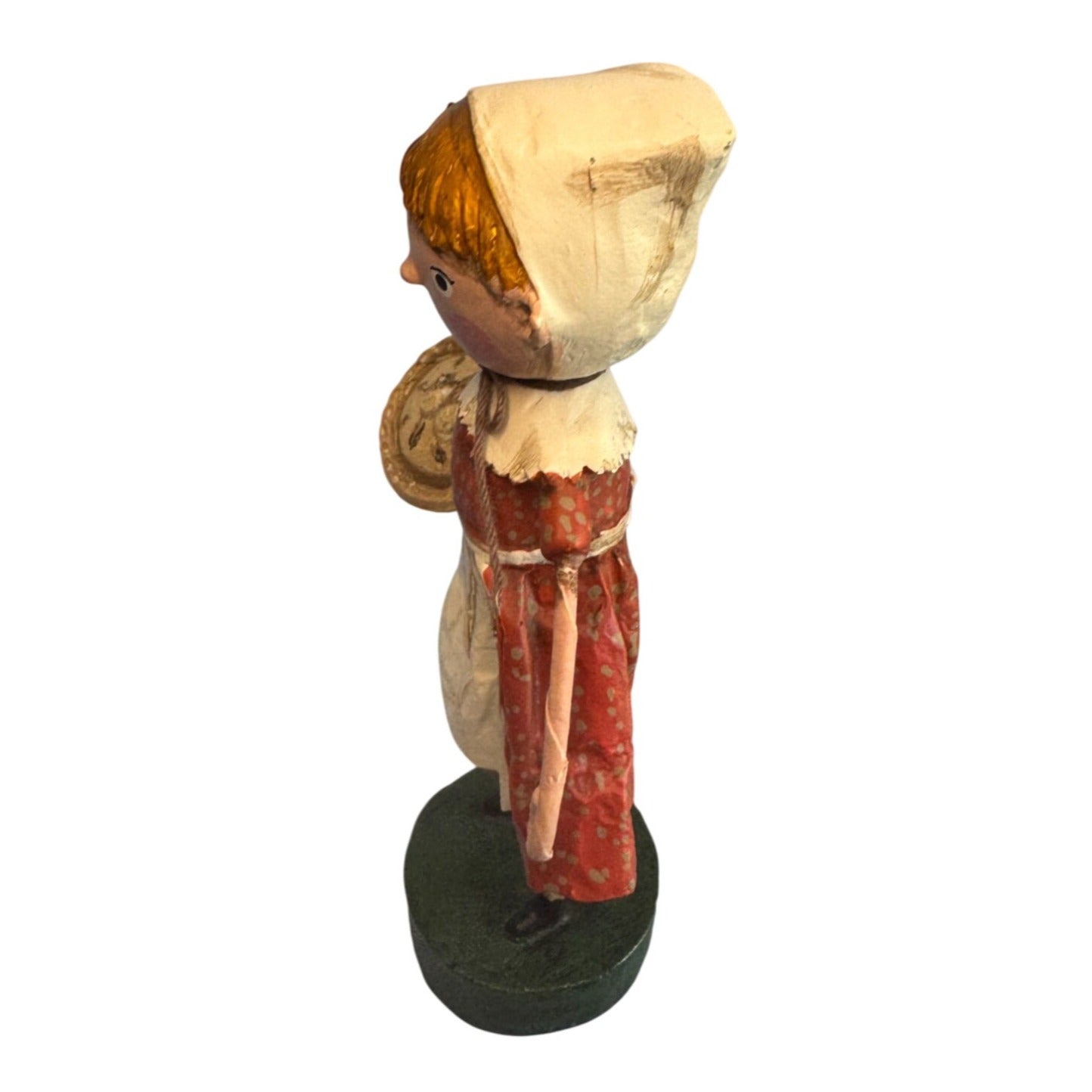 Lori Mitchell Patience Pilgrim Figurine 6" Thanksgiving Folk Art