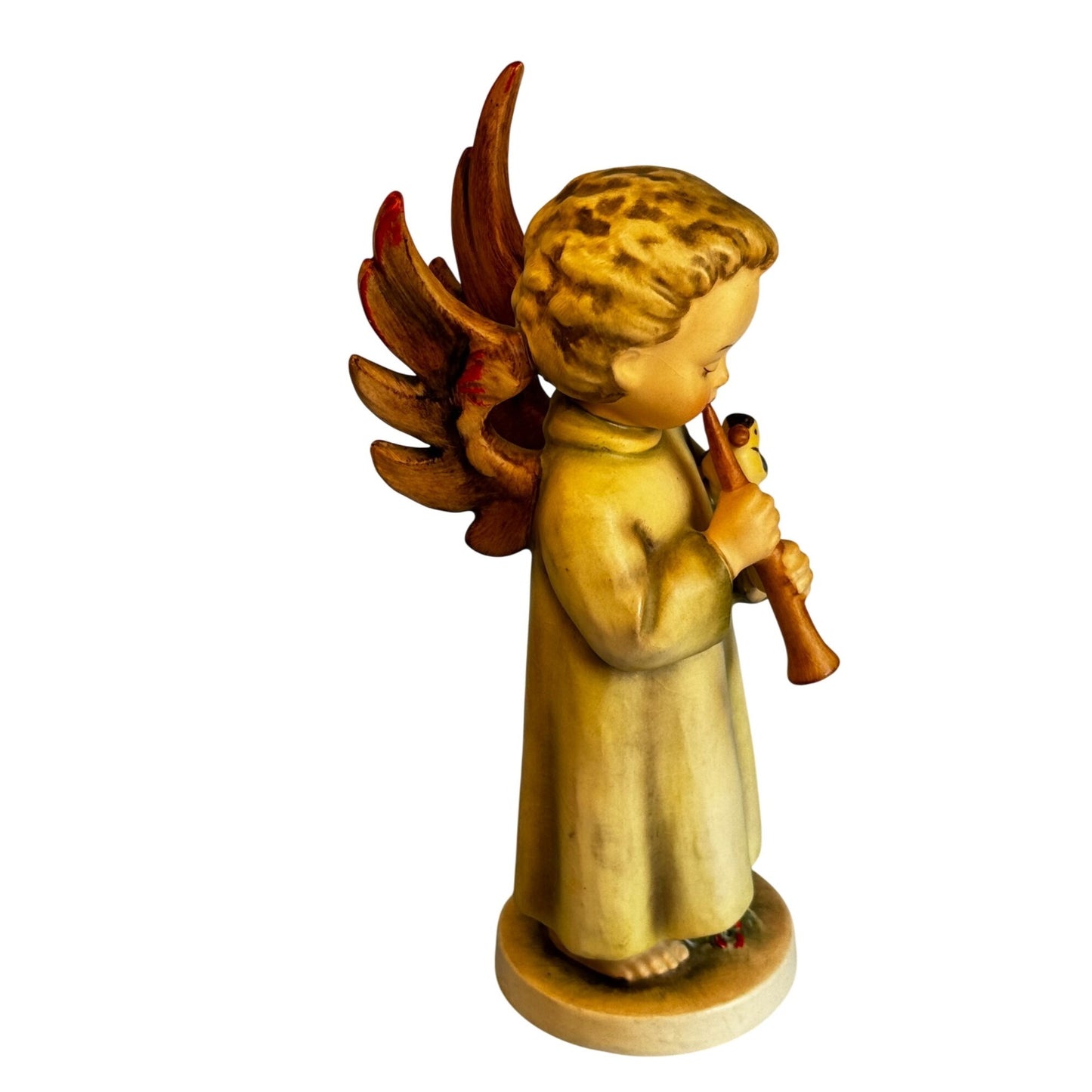 Goebel Hummel Festival Harmony Angel w/Bird Figurine HUM 757 8" West Germany