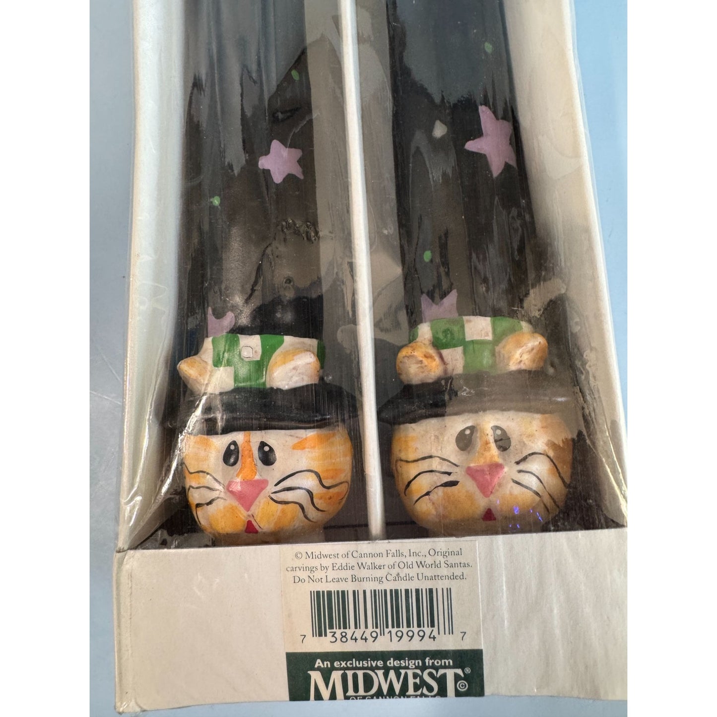 Midwest Cat Head Taper Candles Eddie Walker Exclusive Design