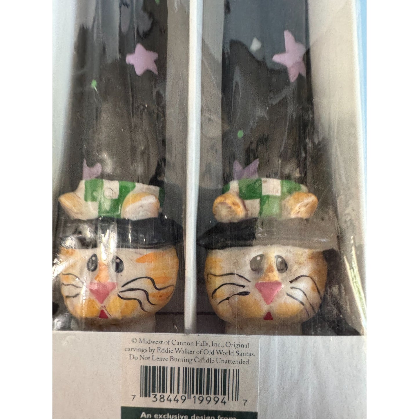 Midwest Cat Head Taper Candles Eddie Walker Exclusive Design