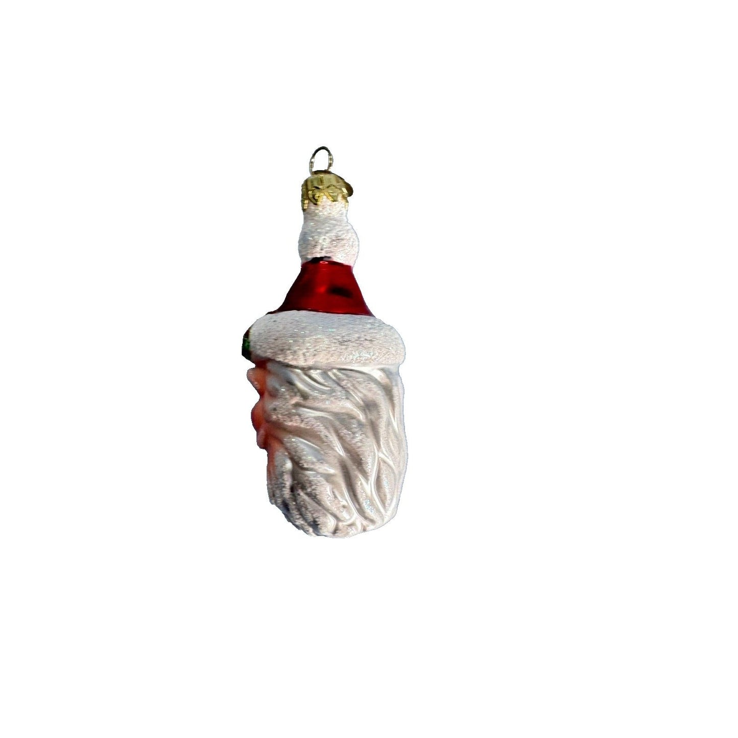 Christopher Radko Ceramics Santa Claus Head Ornament W/Box No Tag
