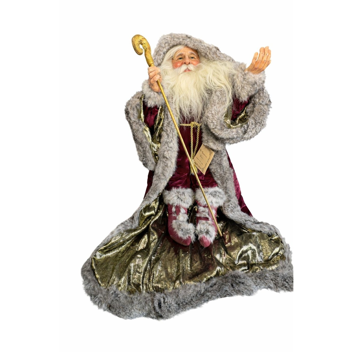 Marci Wolfe Tanglewood Forest Father Christmas II Hand Signed 24" Limited 72/250
