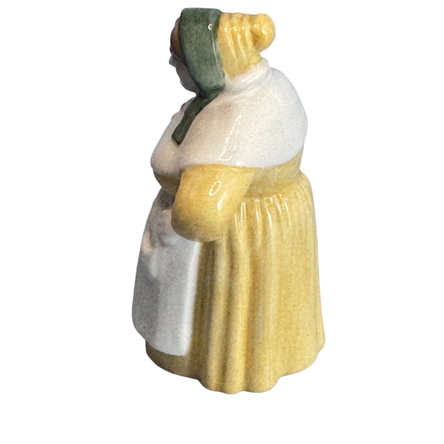 1976 Royal Worcester French Cook Candle Snuffer Hand-Painted Figurine England