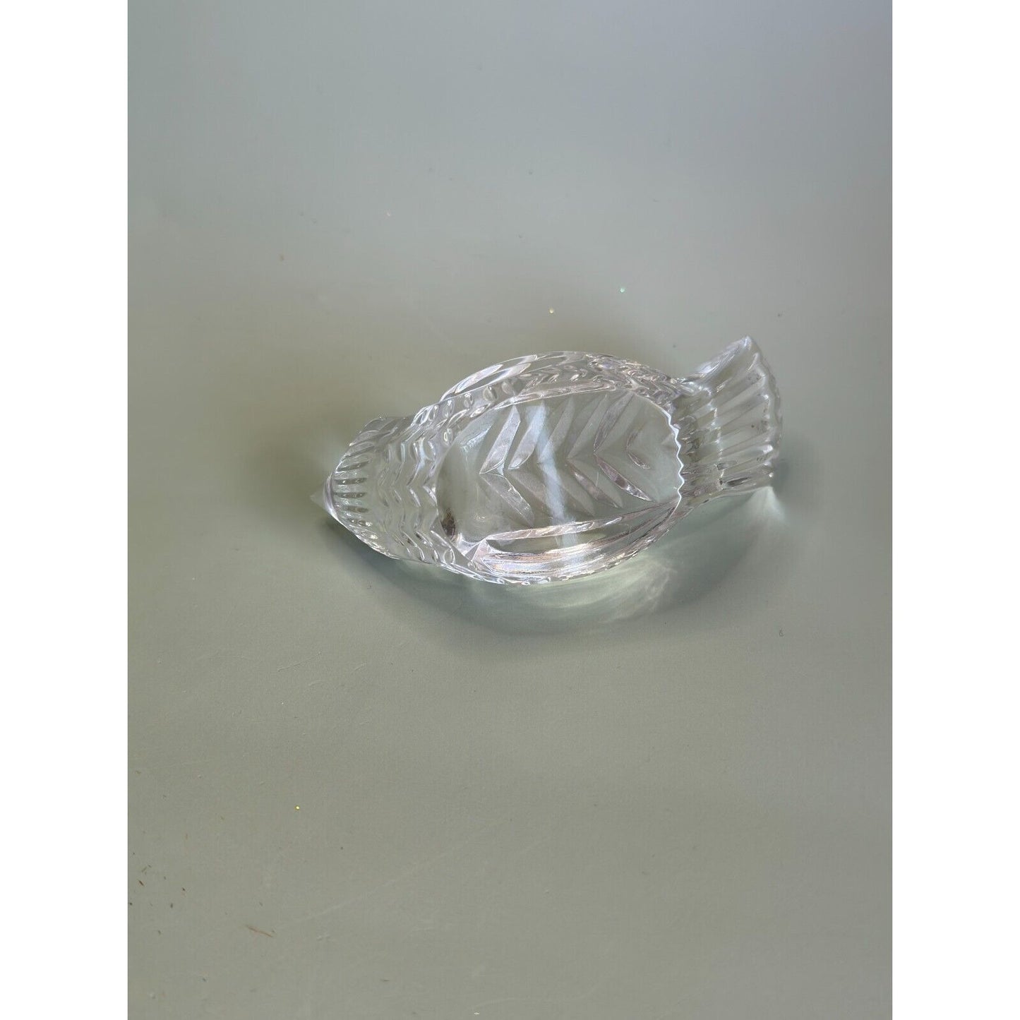 Vintage Waterford Crystal Sparrow Bird Paperweight Figurine by Miroslav Havel
