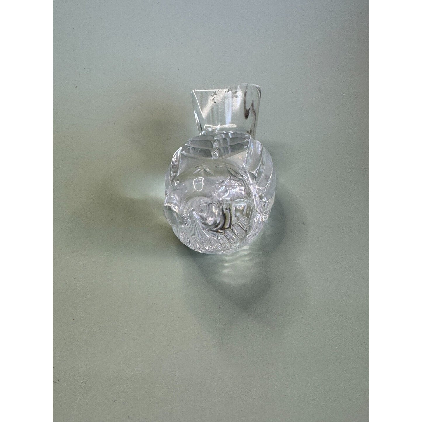Vintage Waterford Crystal Sparrow Bird Paperweight Figurine by Miroslav Havel