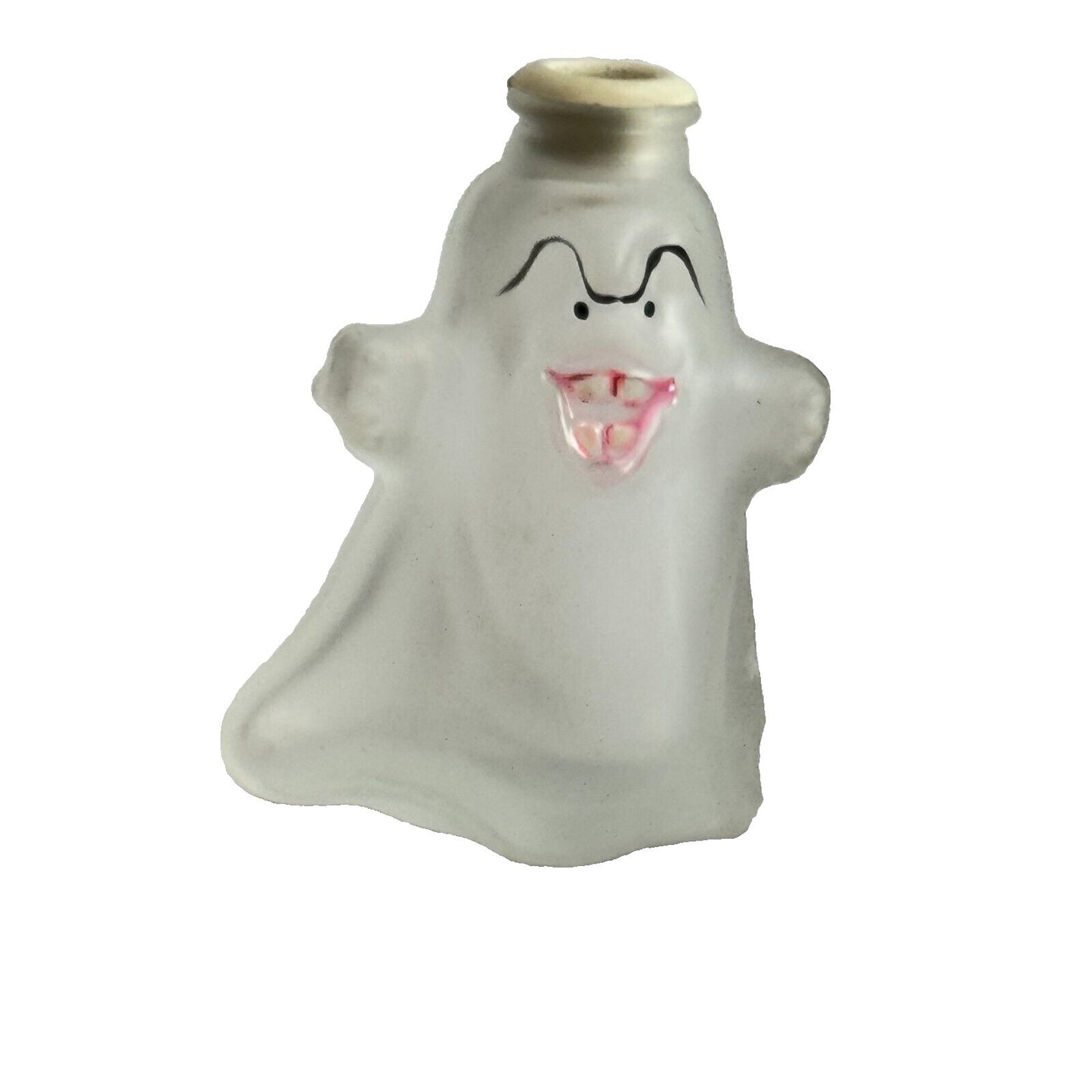 Vintage Frosted Glass Ghost Light Cover Halloween Décor