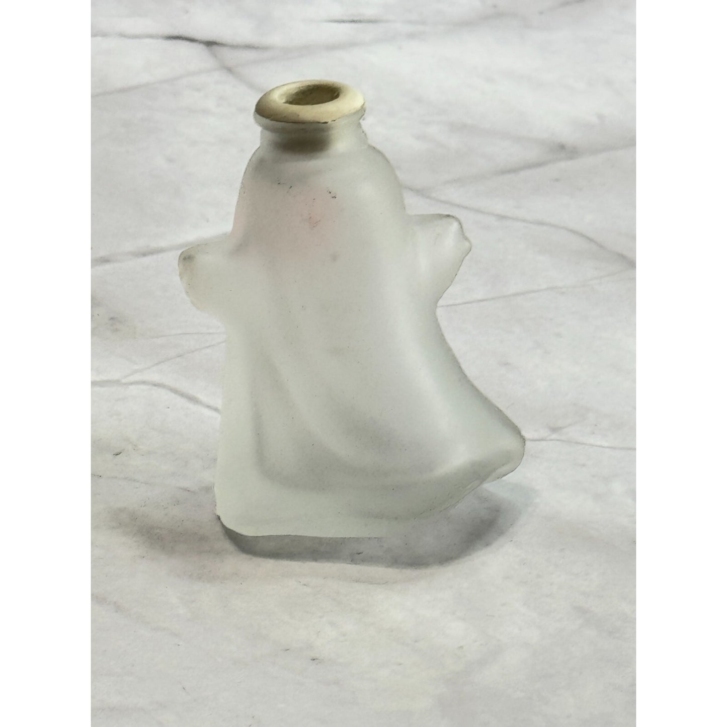 Vintage Frosted Glass Ghost Light Cover Halloween Décor