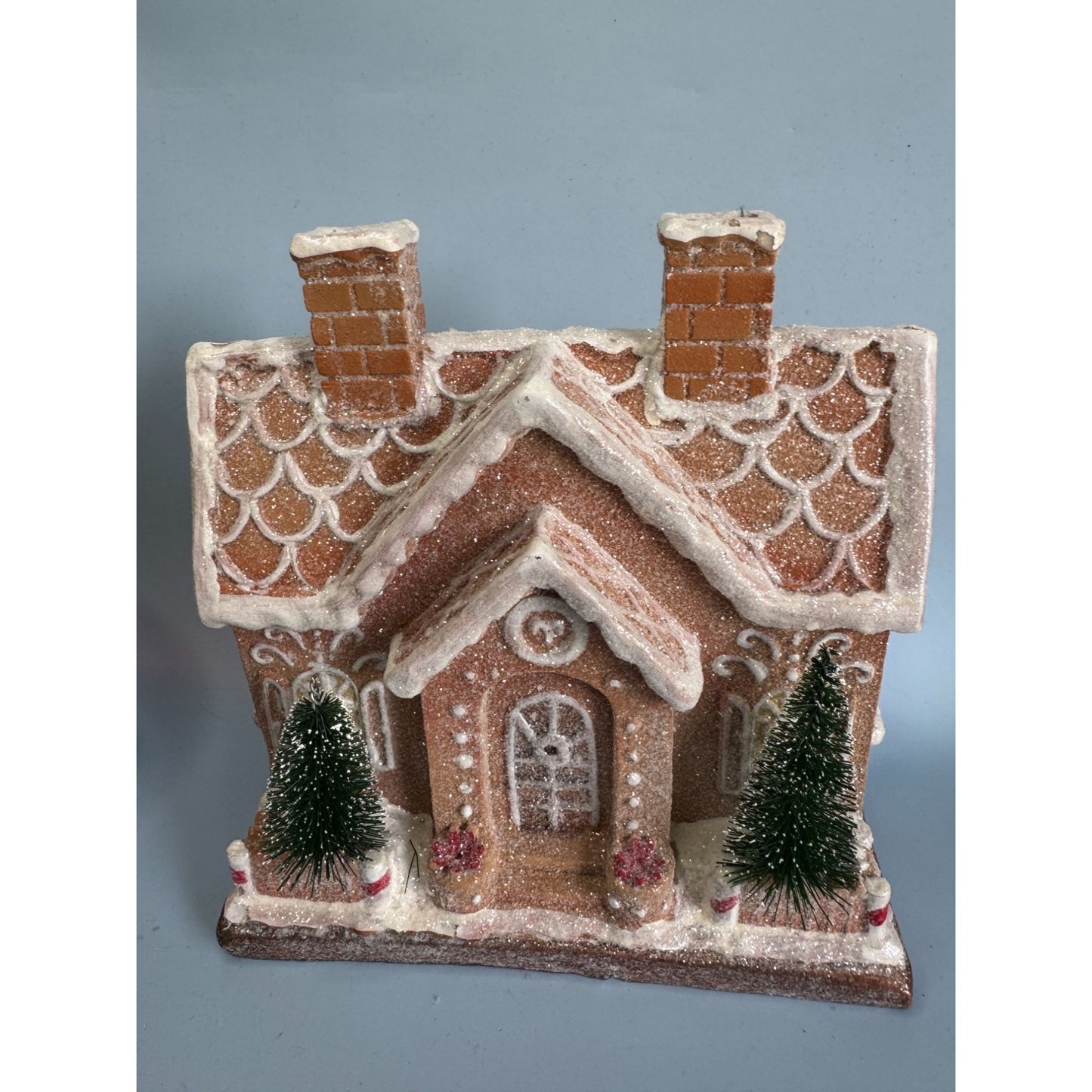 Michaels Ashlund Gingerbread Christmas Village House 8" x 8" x 3.5" Festive Decor