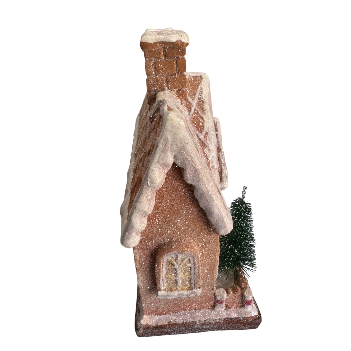 Michaels Ashlund Gingerbread Christmas Village House 8" x 8" x 3.5" Festive Decor