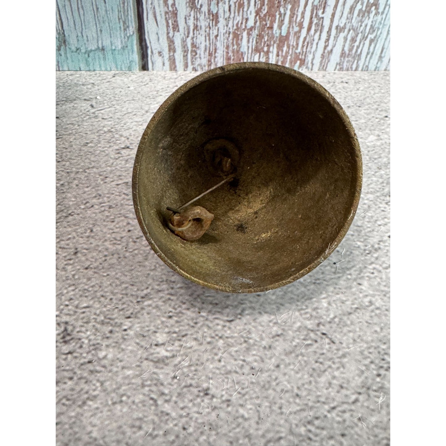 Bell Of Sarna Brass Handcrafted Bell India 2 Inch Diameter 2 Inch Height Vintage