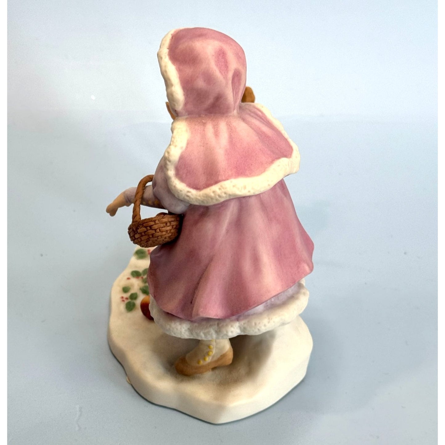 Its For You Girl Feeding Deer Enesco Treasured Memories Porcelain Figurine 5"
