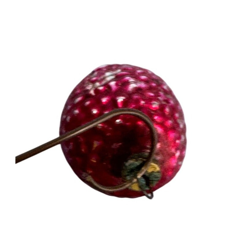 Antique Miniature Blown Glass Berry Ornament Germany 1"