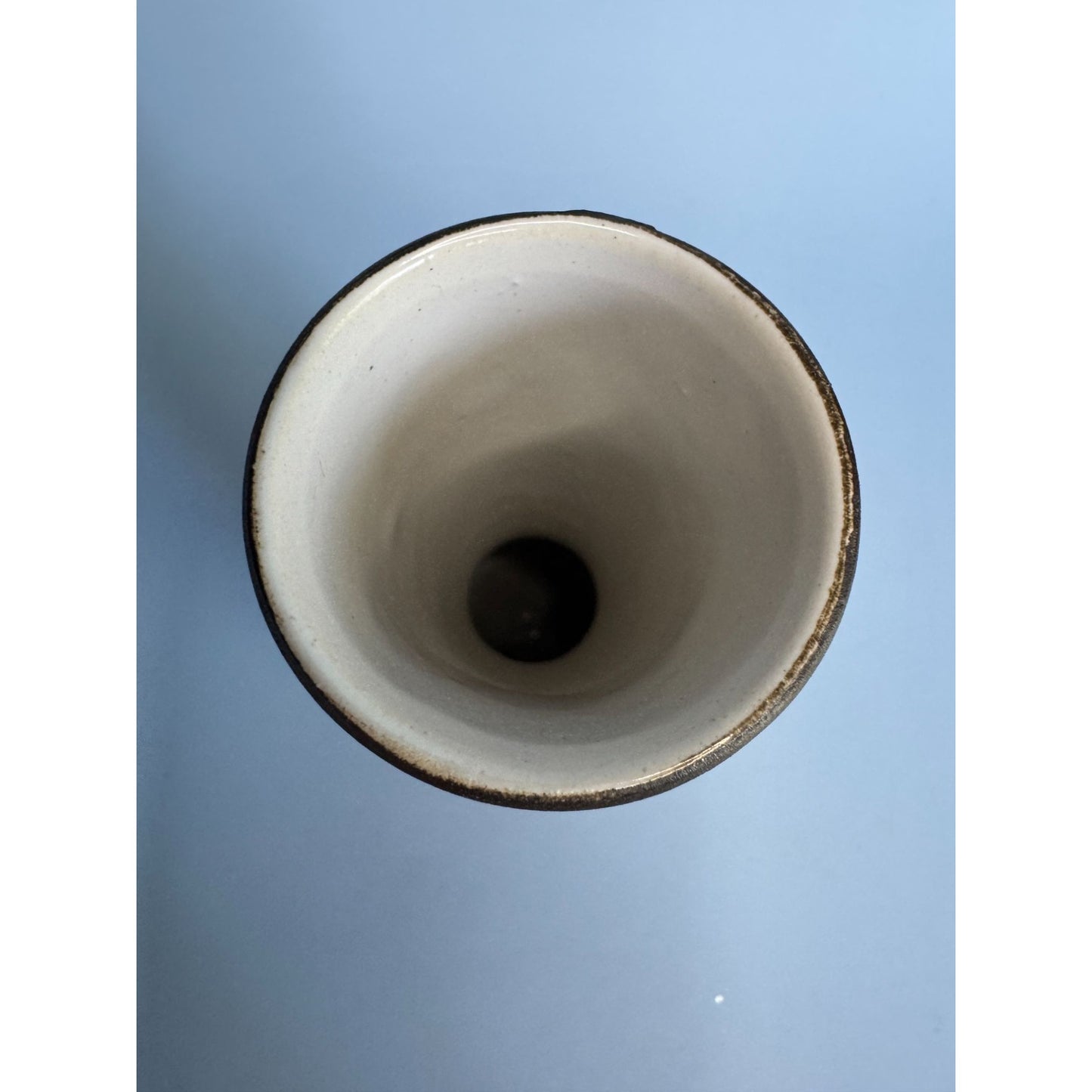 Vintage 1960s Kongo Vase By Bodo Mans For Bay Keramik Hand-Painted 6 1/4" Tall
