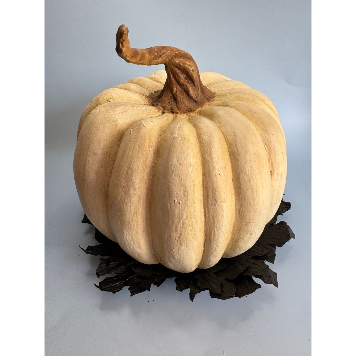 Bethany Lowe Jester Jack O Lantern Paper Mache Pumpkin Mask Decor Rare TD9057