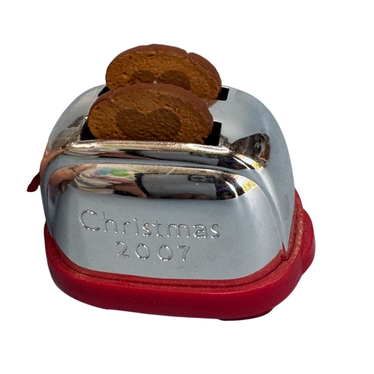 Hallmark Keepsake Christmas 2007 Mini Toaster With Pop Up Toast