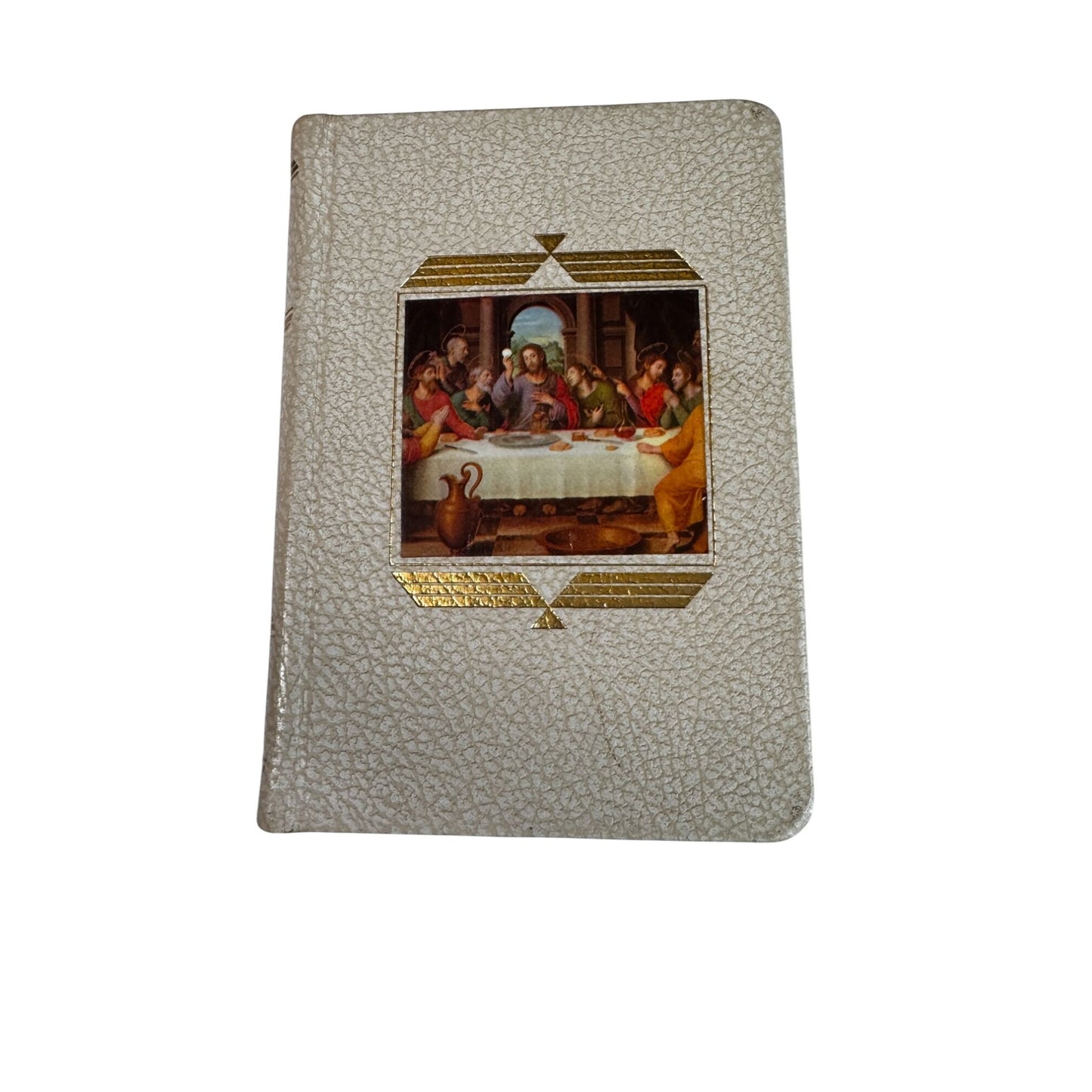 The Catholic Missal Library Of Catholic Devotion Gold Gilt Leatherette Cover 1960