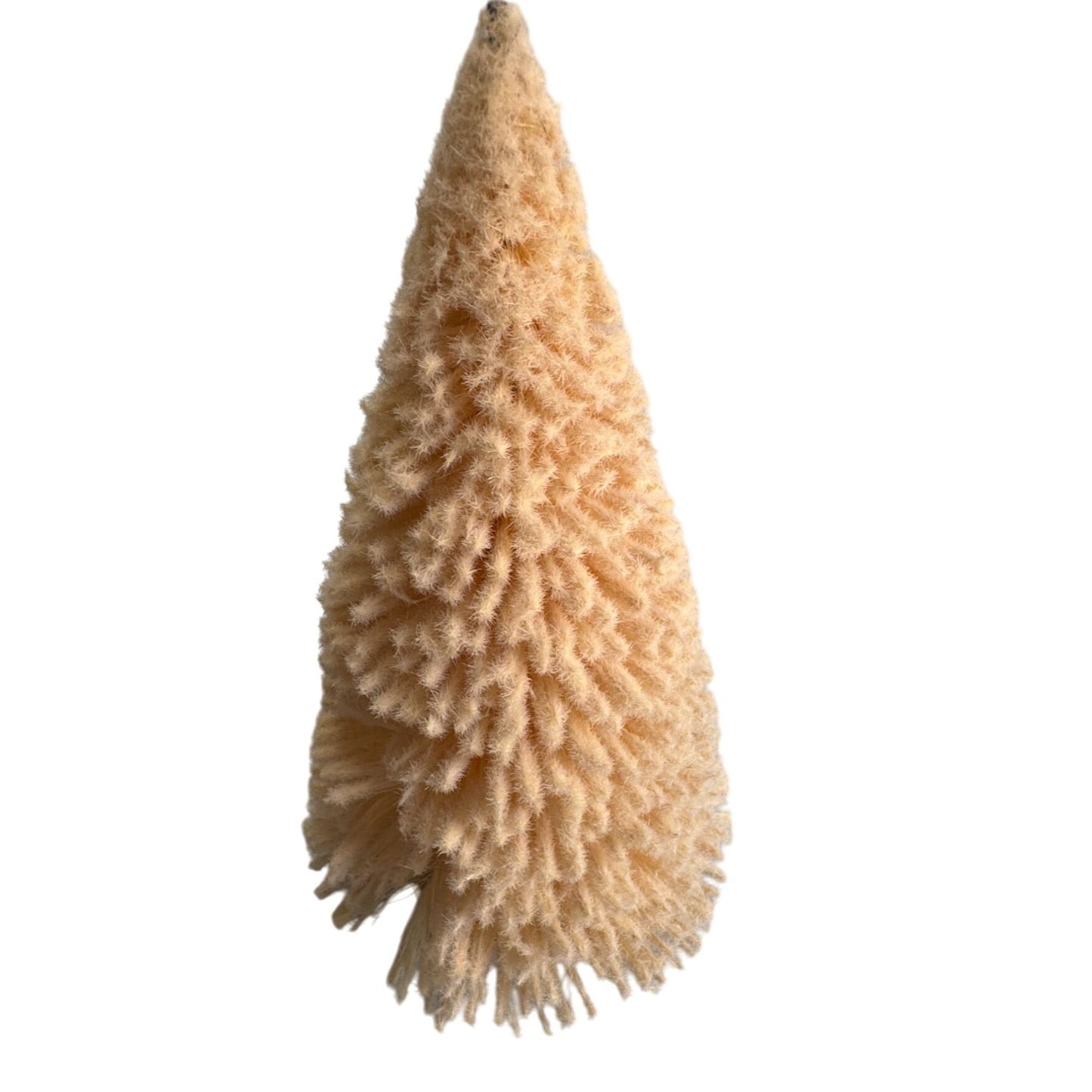 Bethany Lowe Bottle Brush Trees 12" & 9.5" Set Folk Art Christmas