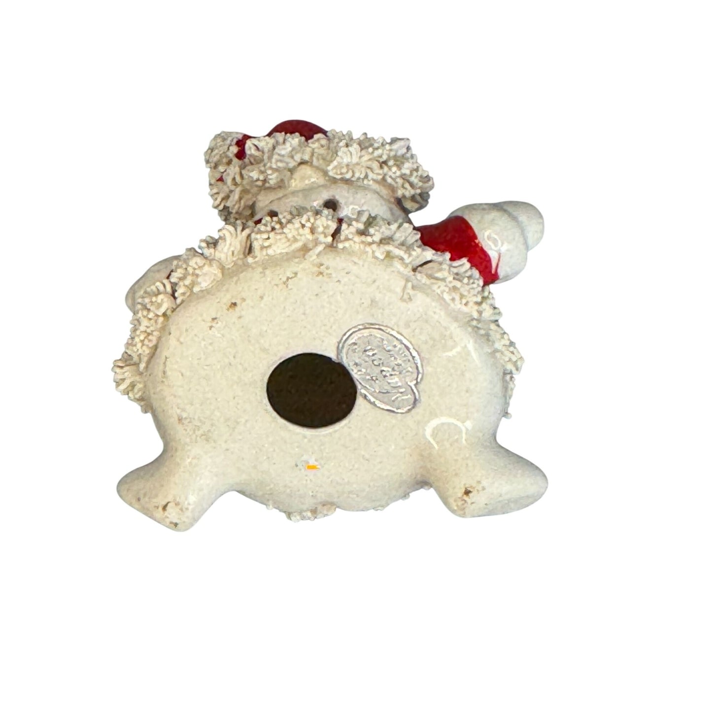 Vintage Napco Spaghetti Trim Santa Salt Shaker Japan 1950s 3" x 2 1/2"