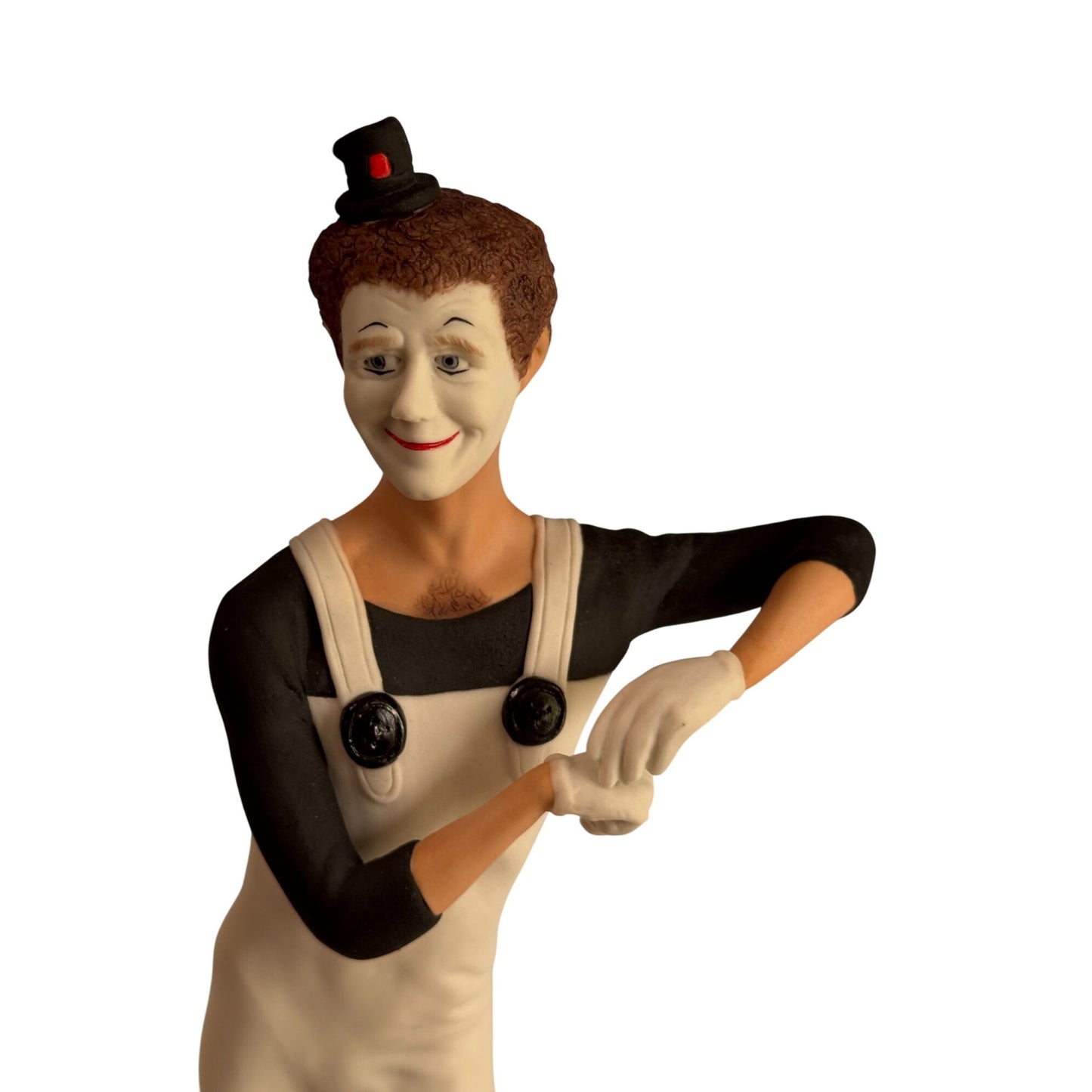 Edward J Rohn Mime Figurine 1982 Signed Made in Italy Limited Edition 7/82 Rare
