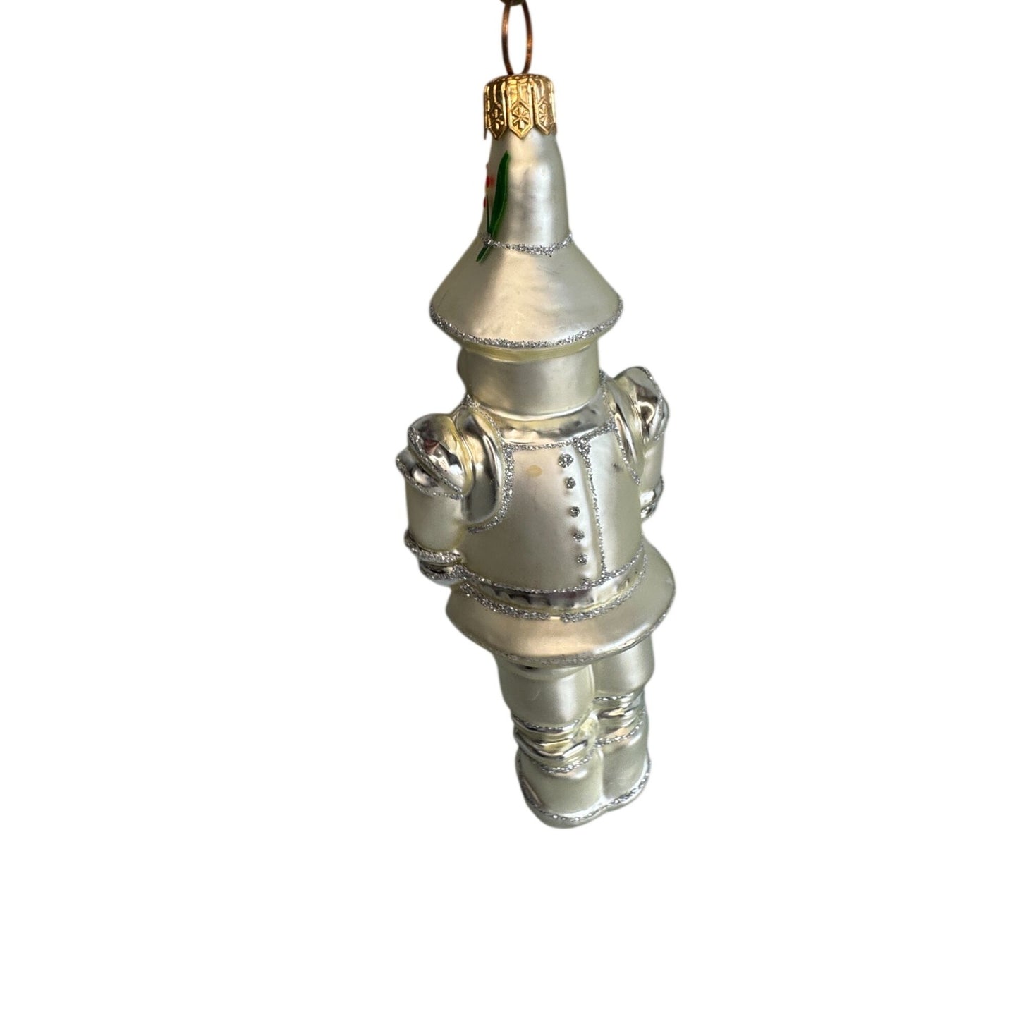 Wizard Of Oz Tin Man Ornament Kurt Adler Polonaise Komozja Poland Glass 6"