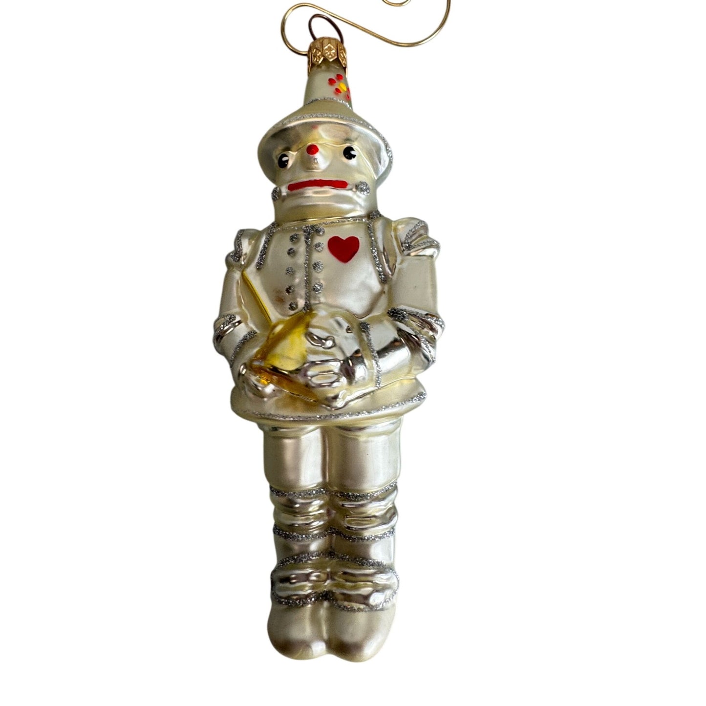 Wizard Of Oz Tin Man Ornament Kurt Adler Polonaise Komozja Poland Glass 6"