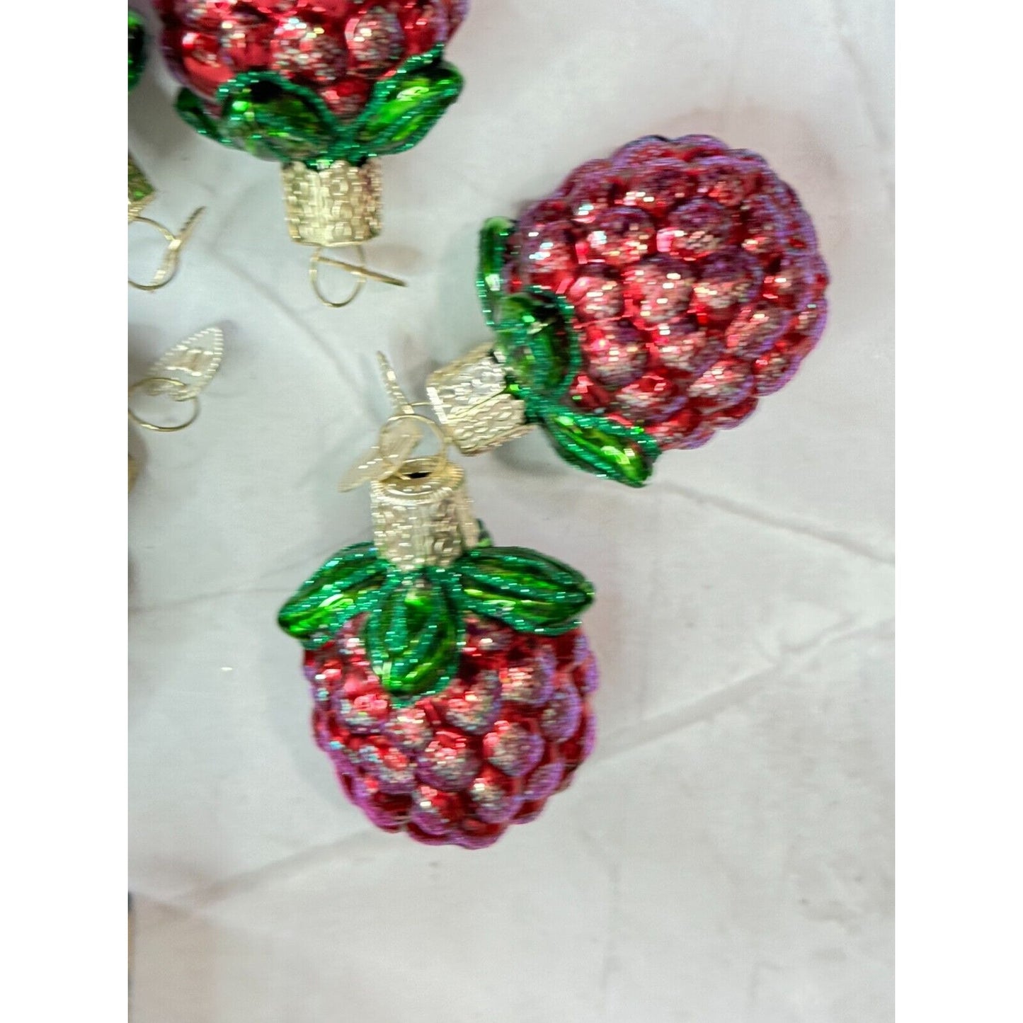 Old World Christmas Blown Glass Sugar Plum Fairy Ballerina Ornament  5" x 2 1/2"