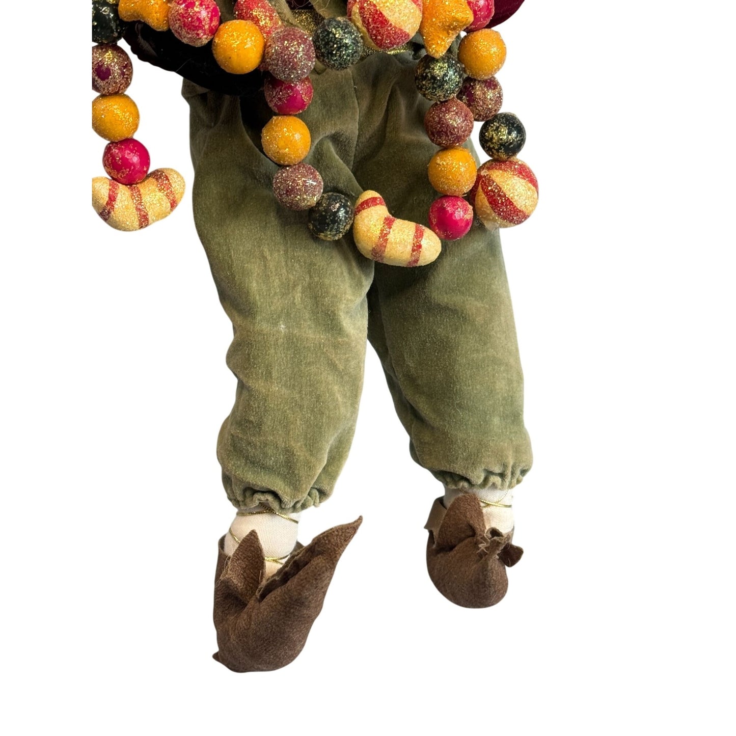 Mark Roberts Premier Flemish Collection Fairy Santa Wings Garland 17" Late 1980s