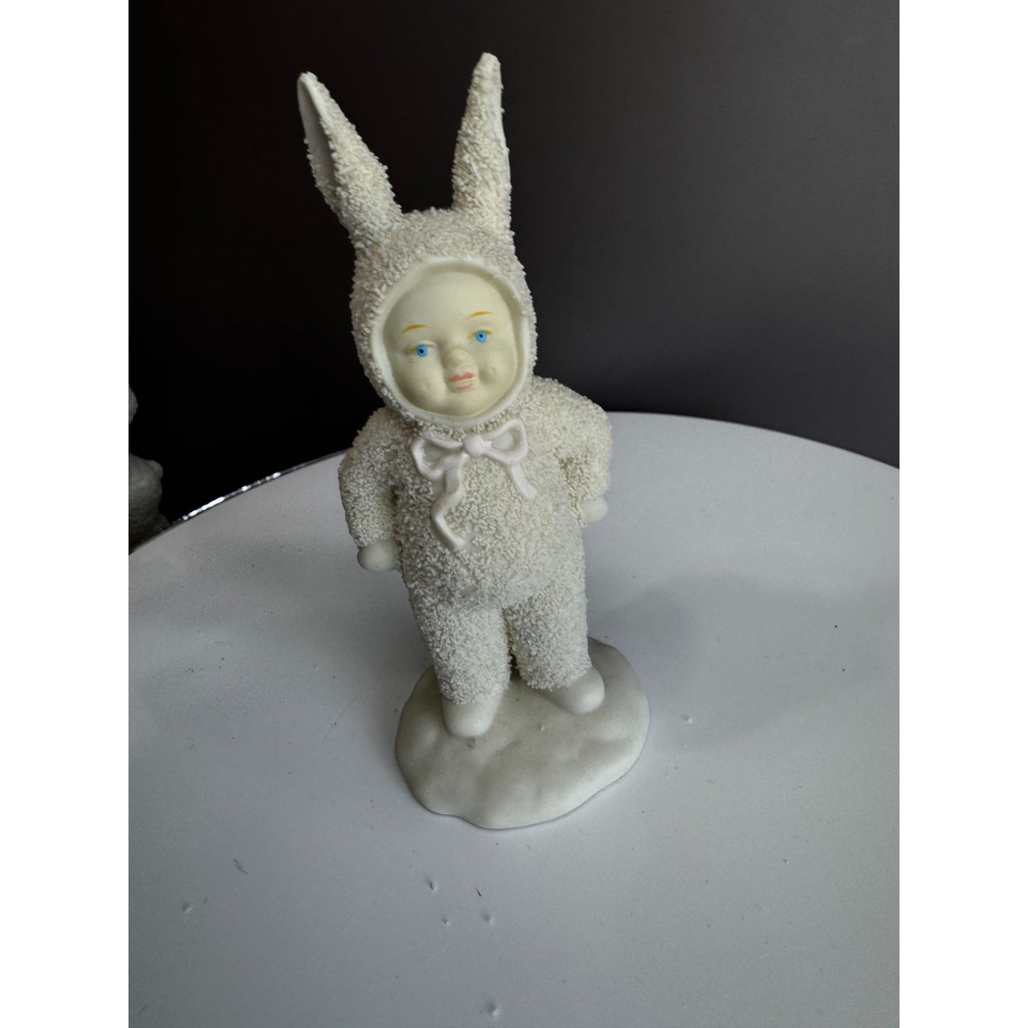 Dept 56 Snowbabies Easter Bunny Suit Figurines Lot of 5 Bisque Porcelain