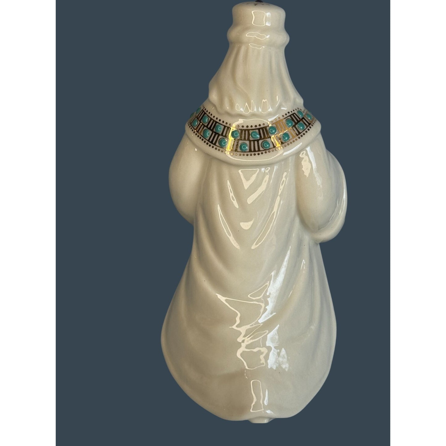 Lenox China Jewels Kneeling Balthazar Wiseman Nativity Figure 5" Issued 1994