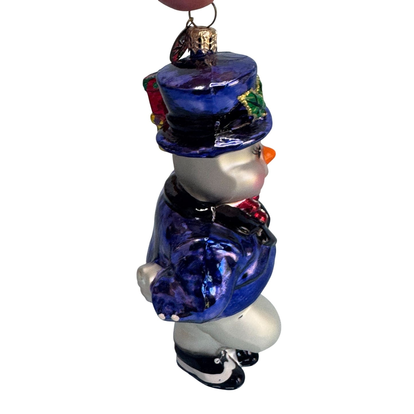 Christopher Radko Nordstrom 100 Years Anniversary Snowman Ornament 5 1/2" Retired