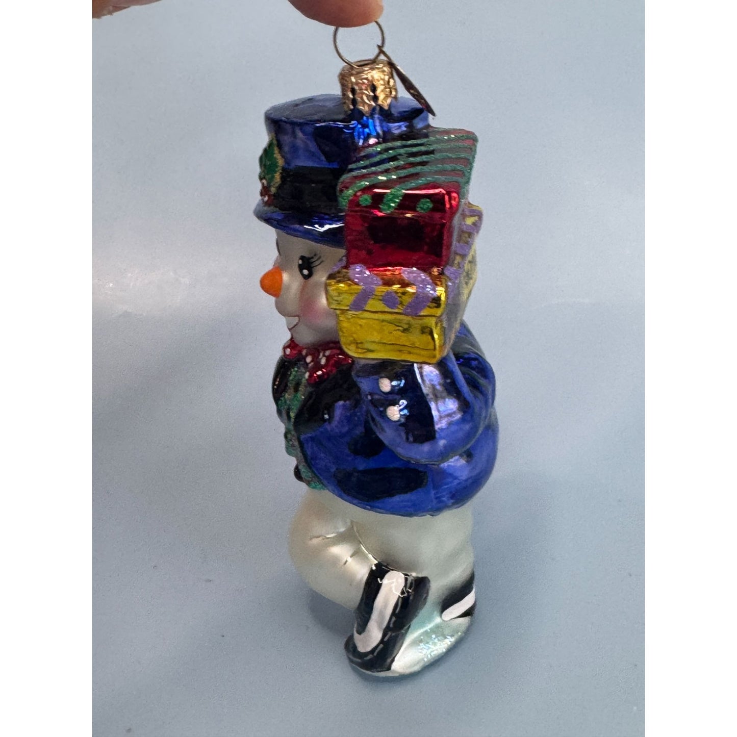 Christopher Radko Nordstrom 100 Years Anniversary Snowman Ornament 5 1/2" Retired