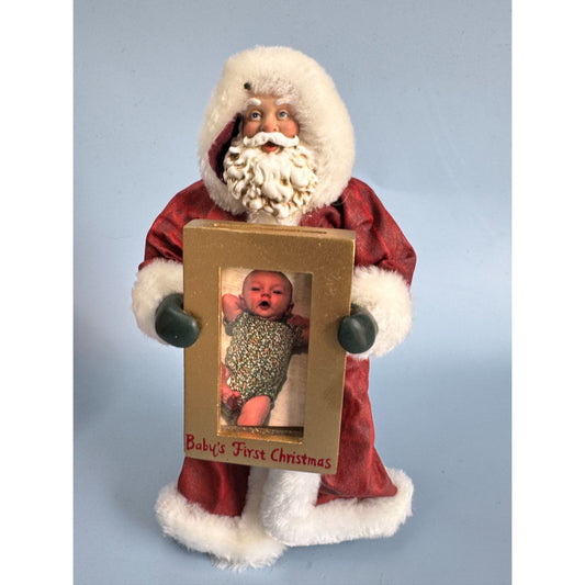 2003 Clothique Possible Dreams Santa Babys First Christmas Ornament 7"